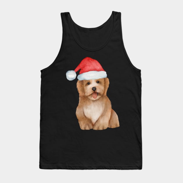 Cute And Lovely Animals With Christmas Tank Top by AbstractArt14